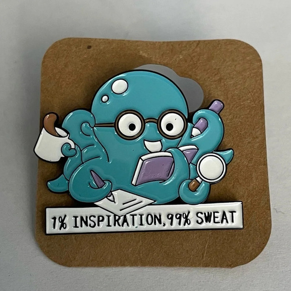 $5  Bundled - Octopus Enamel Pin - Picture 1 of 1